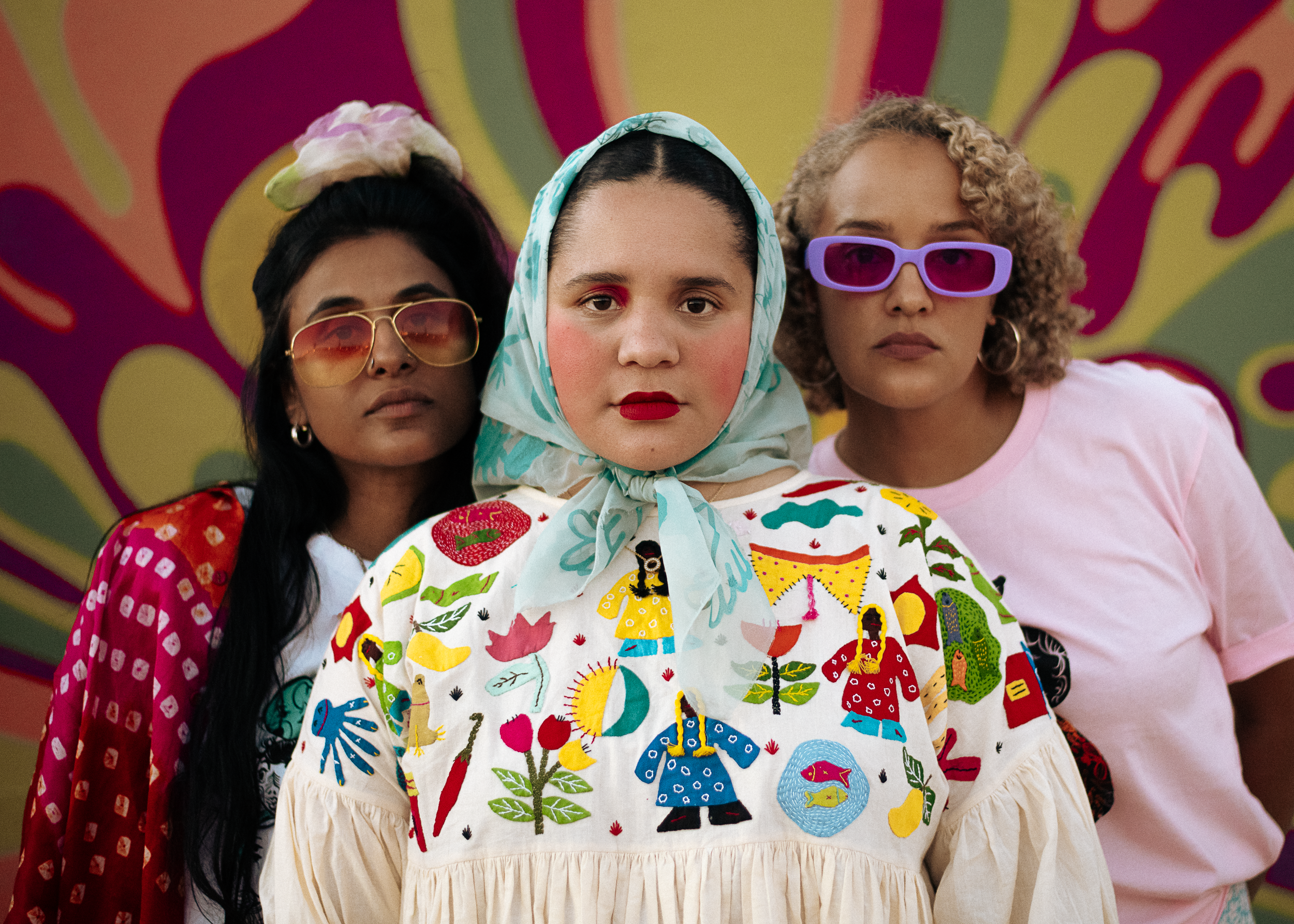 Lido Pimienta poses after her set at Joshua Tree Festival 2024. Image by Gí Tenamá