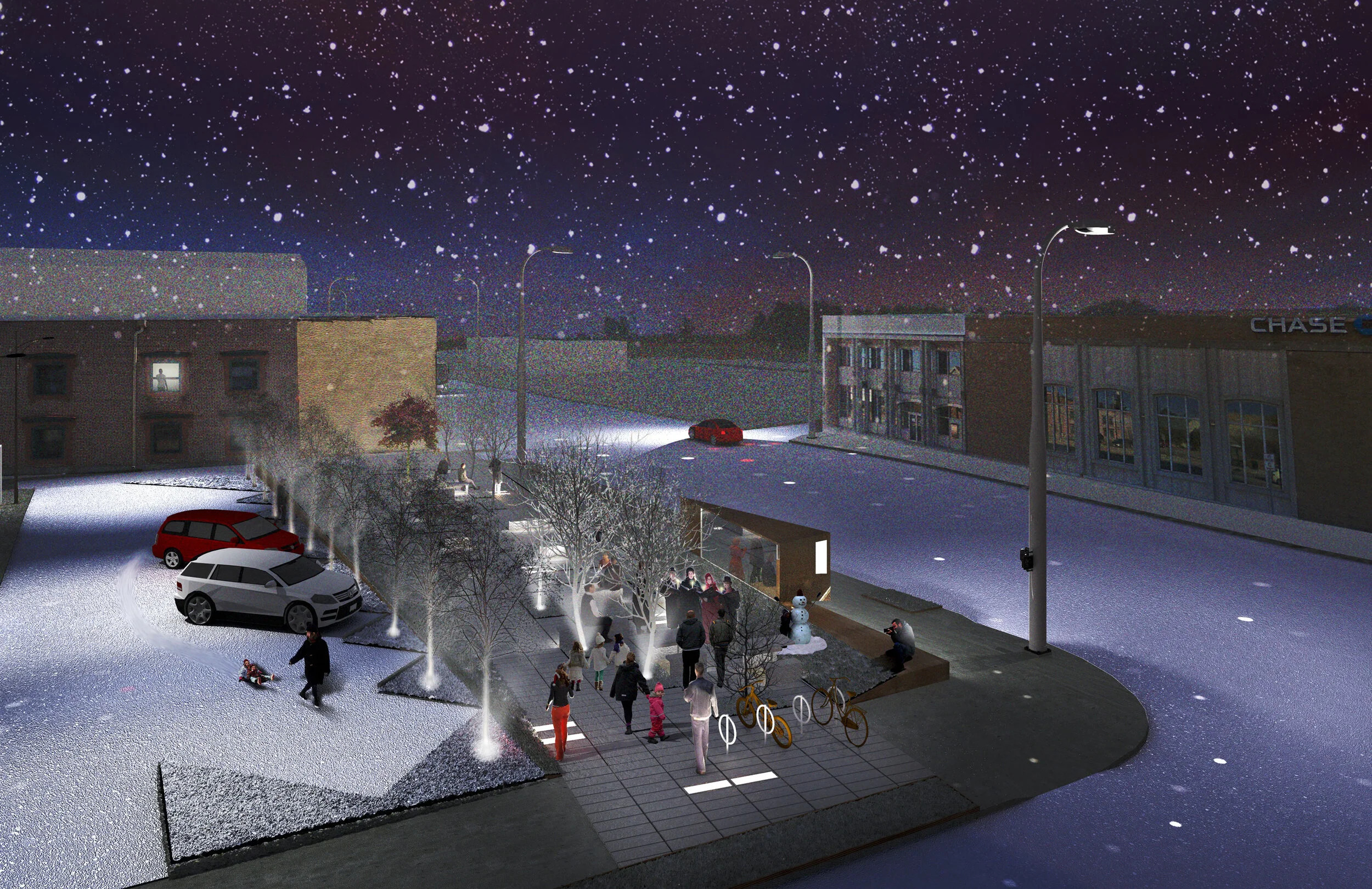 CUDAHY DOWNTOWN PARK — LA DALLMAN