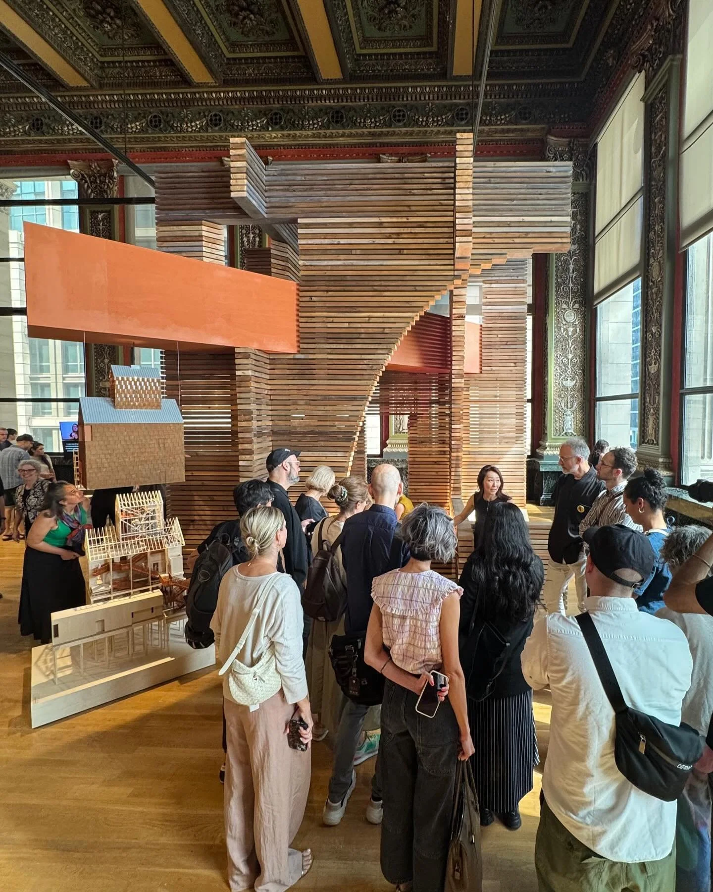 Live from opening day of The Chicago Architectural Biennial: SHIFT - Architecture in Times of Radical Change:  LA DALLMAN presents SHIFTING REUSE AND REPAIR: the Door County Granary. The installation contemplates emerging strategies to reuse and repa