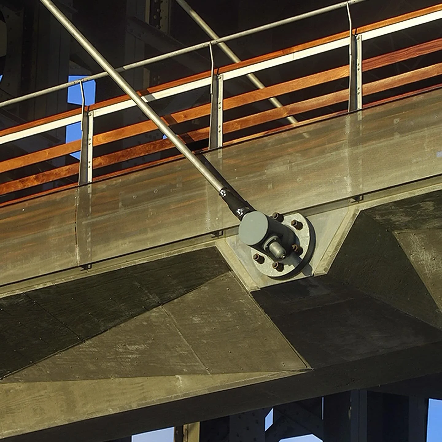 The Marsupial Bridge is a pedestrian walkway that uses the existing Holton Street Viaduct structure as its &ldquo;host&rdquo;. The bridge weaves through the existing structure that was originally engineered to support trolley cars, a transportation s