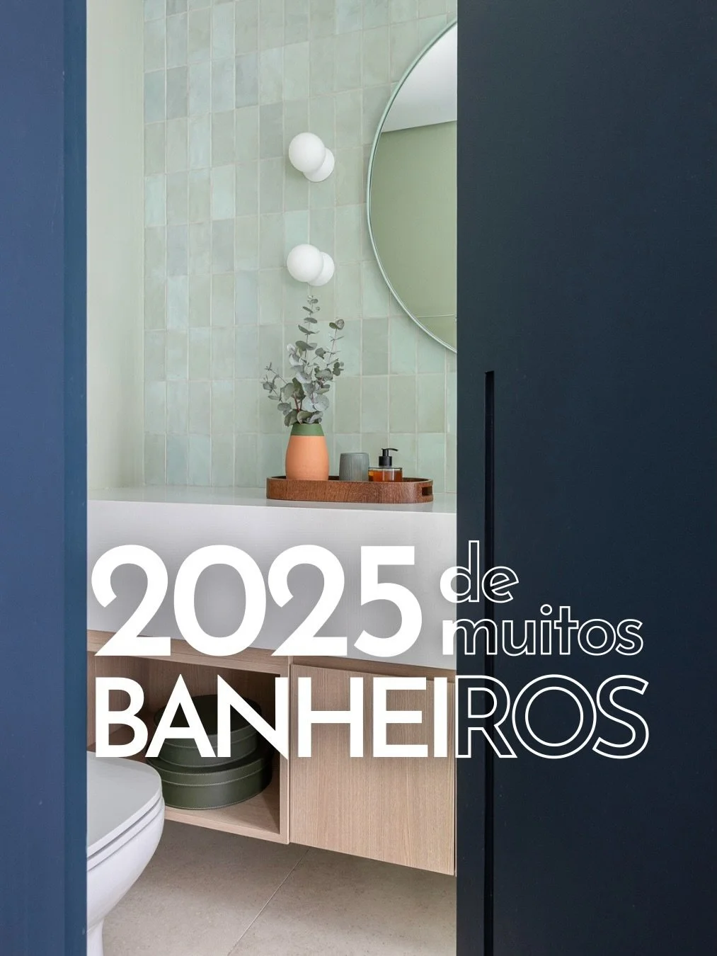 Retrospectiva 2025 &bull;

foram tantos banheiros entregues em 2025, que n&atilde;o couberam todos aqui. 

Qual foi o seu preferido? 🥰

Fotos @giselerampazzo @re.freitas 

#banheiro #banheirodecorado #banheirocolorido #banheiroverde #banheirorosa #b