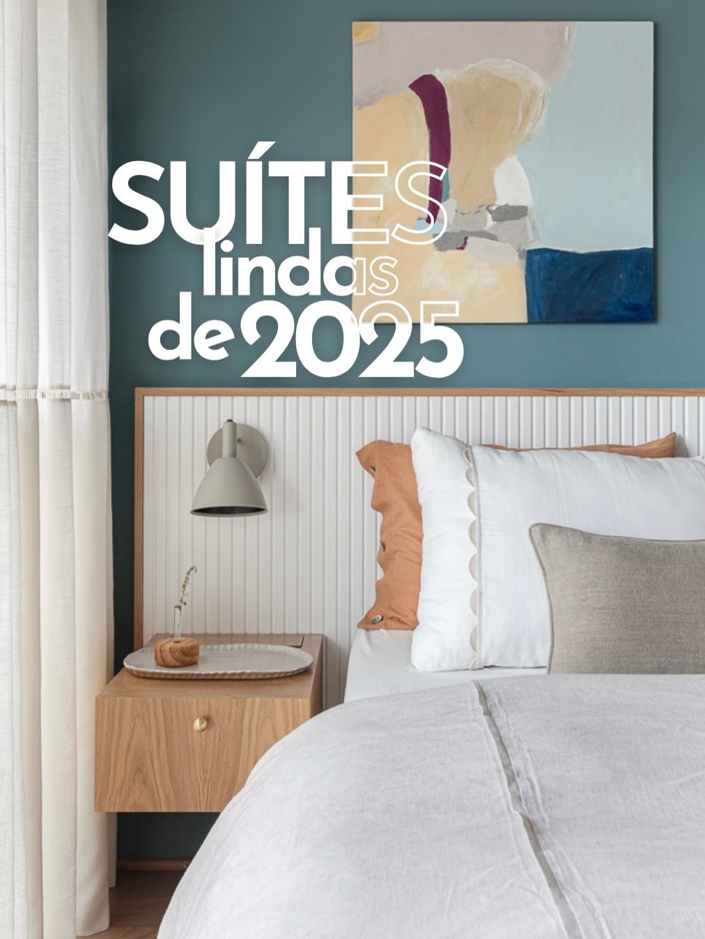 Retrospectiva 2025 &bull;

algumas su&iacute;tes que embelezaram nosso feed esse ano ❤️

Qual delas vc teria a&iacute; na sua casa?

Fotos @giselerampazzo @re.freitas 

#suitedecasal #suitedecorada #suitecolorida #suiteazul #suitebranca #papeldepared