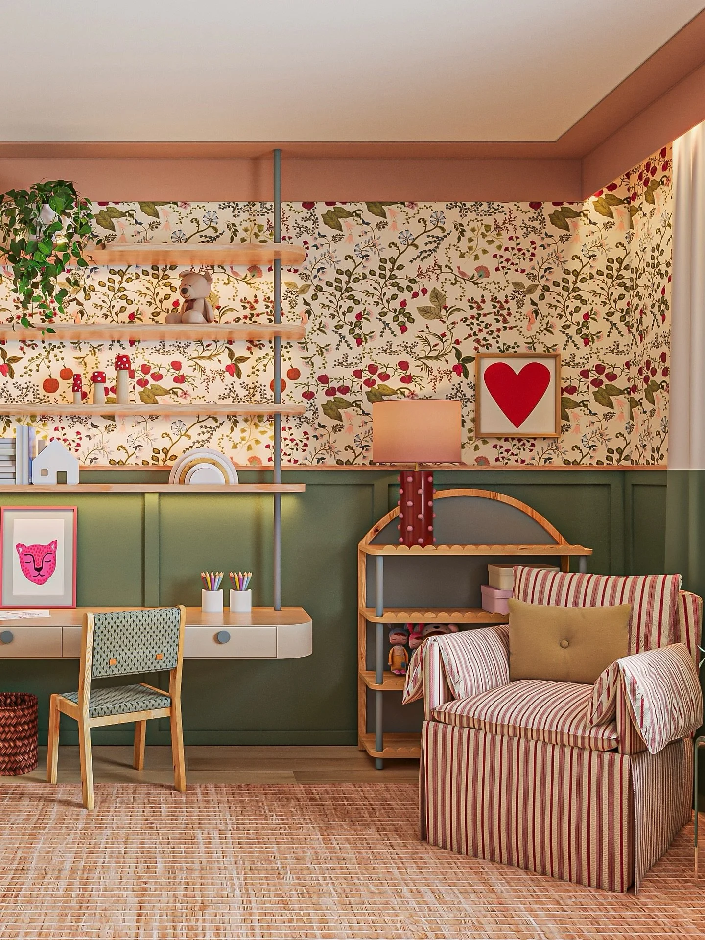 Se a gente ama quando a cliente traz muitas refer&ecirc;ncias de estampas, texturas e cores? Imagina&hellip; 😂😂 

Olha como elas aparecer&atilde;o juntas e misturadas no DS Cobertura Duplex Jardim Am&eacute;rica MD. N&atilde;o vemos a hora de entre