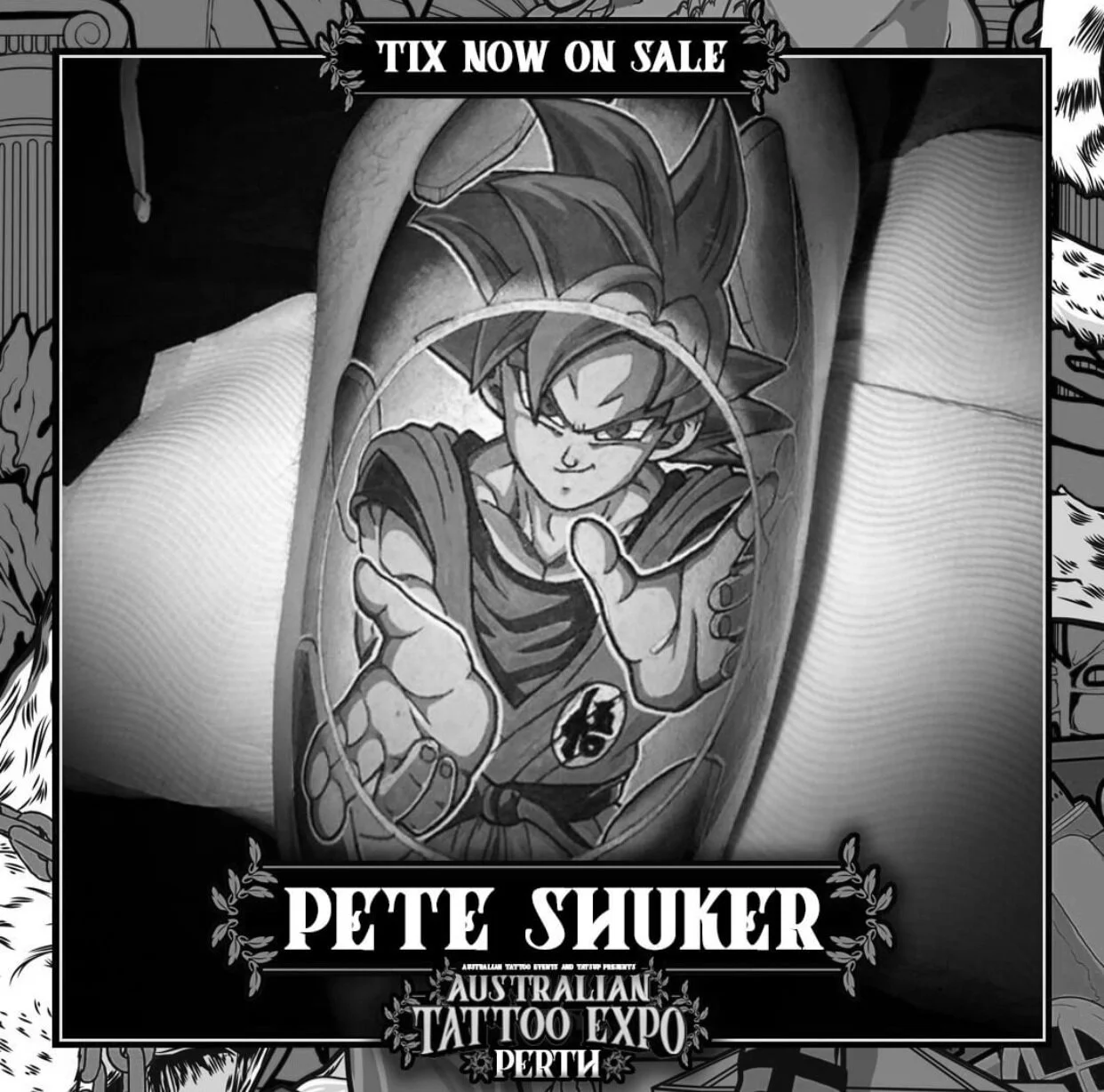 Pete Shuker Featured At Australian Tattoo Expo