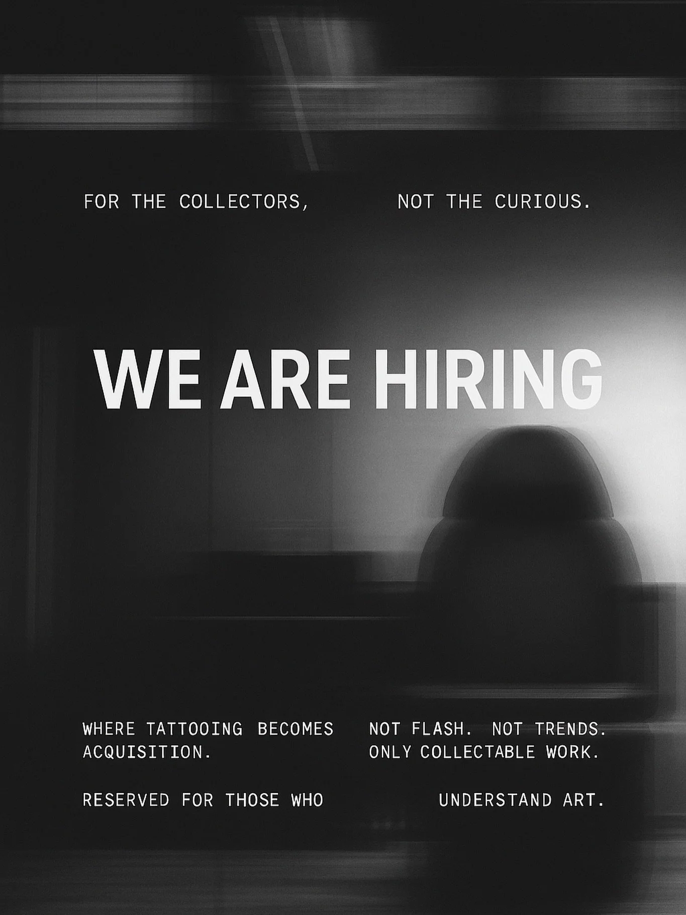 W E  A R E  H I R I N G //

We&rsquo;re excited to announce that Elysian Tattoo Co is now welcoming applications for new residential artists to join our studio.

Located in the heart of Fremantle, Elysian Tattoo Co is a private, established studio bu