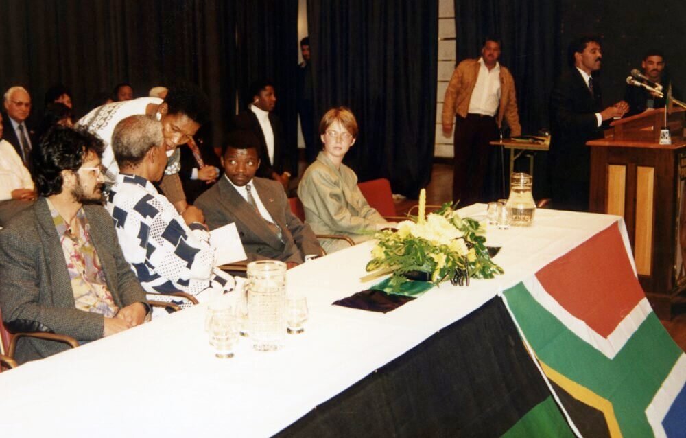 Stellenbosch town hall meeting, 1994
