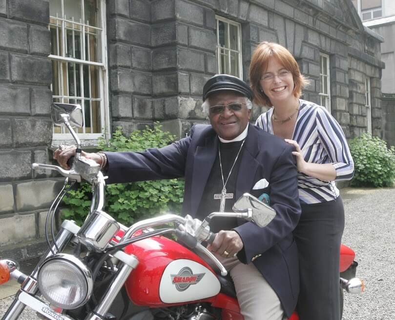 Hitching a ride with Desmond Tutu