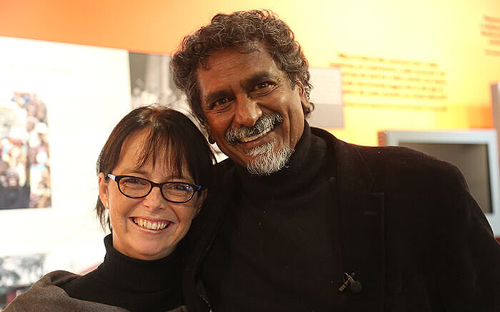 All smiles with Jay Naidoo