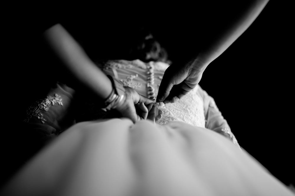 photographe de mariage Genève - robe de mariée