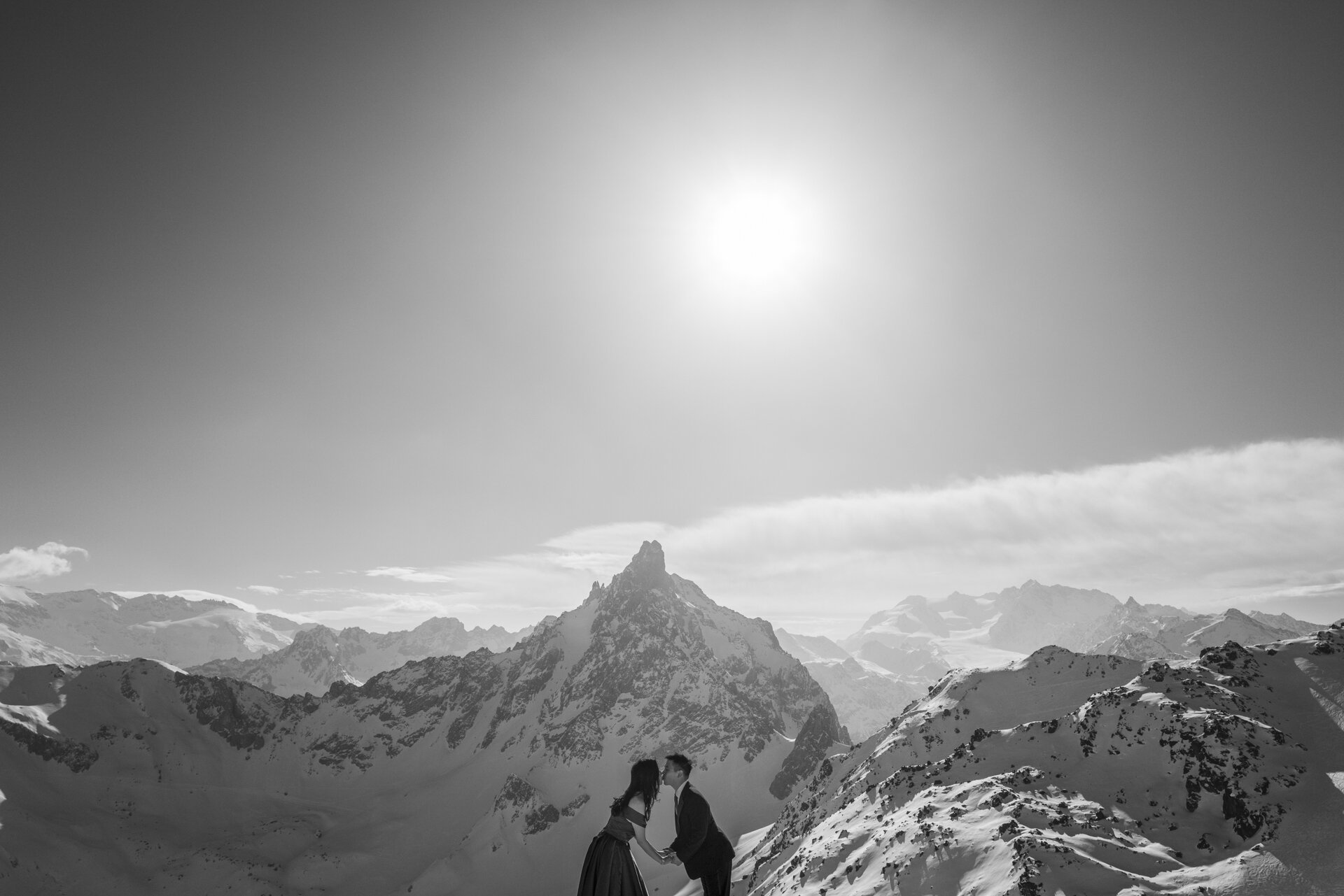 French Alps wedding photographer Courchevel Chamonix Megève