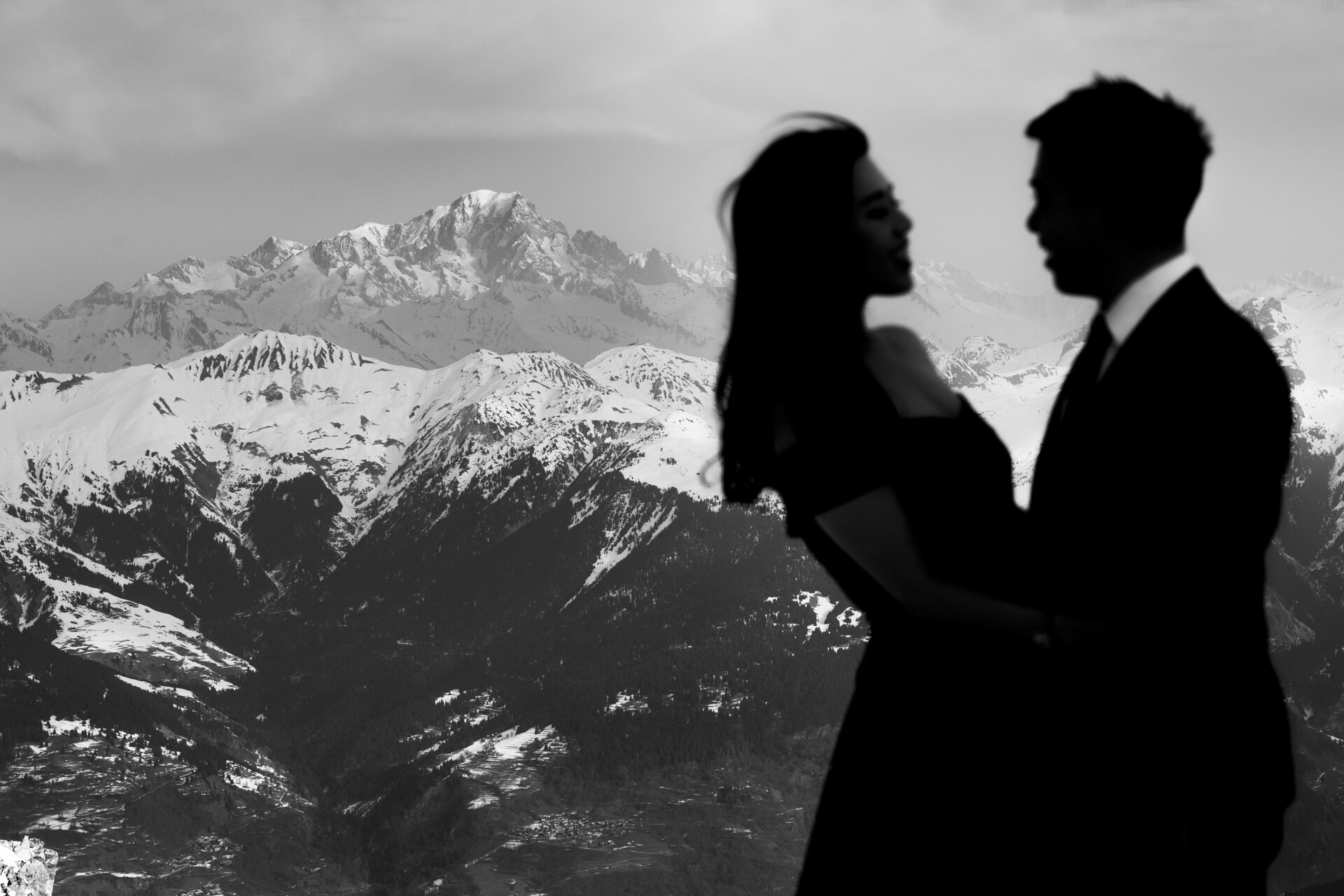 French Alps wedding photographer Mont Blanc