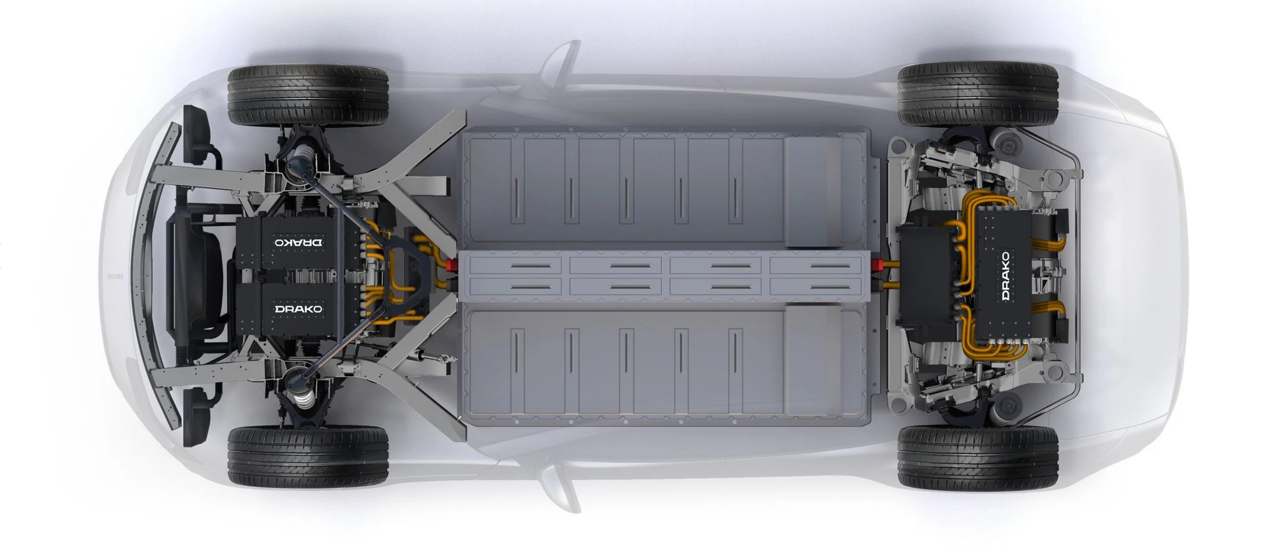 4 electric engines allow unparalleled power and control