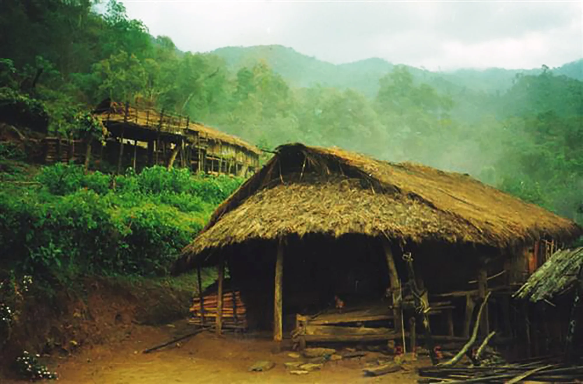 Lamboi’s family home in Mongken village.