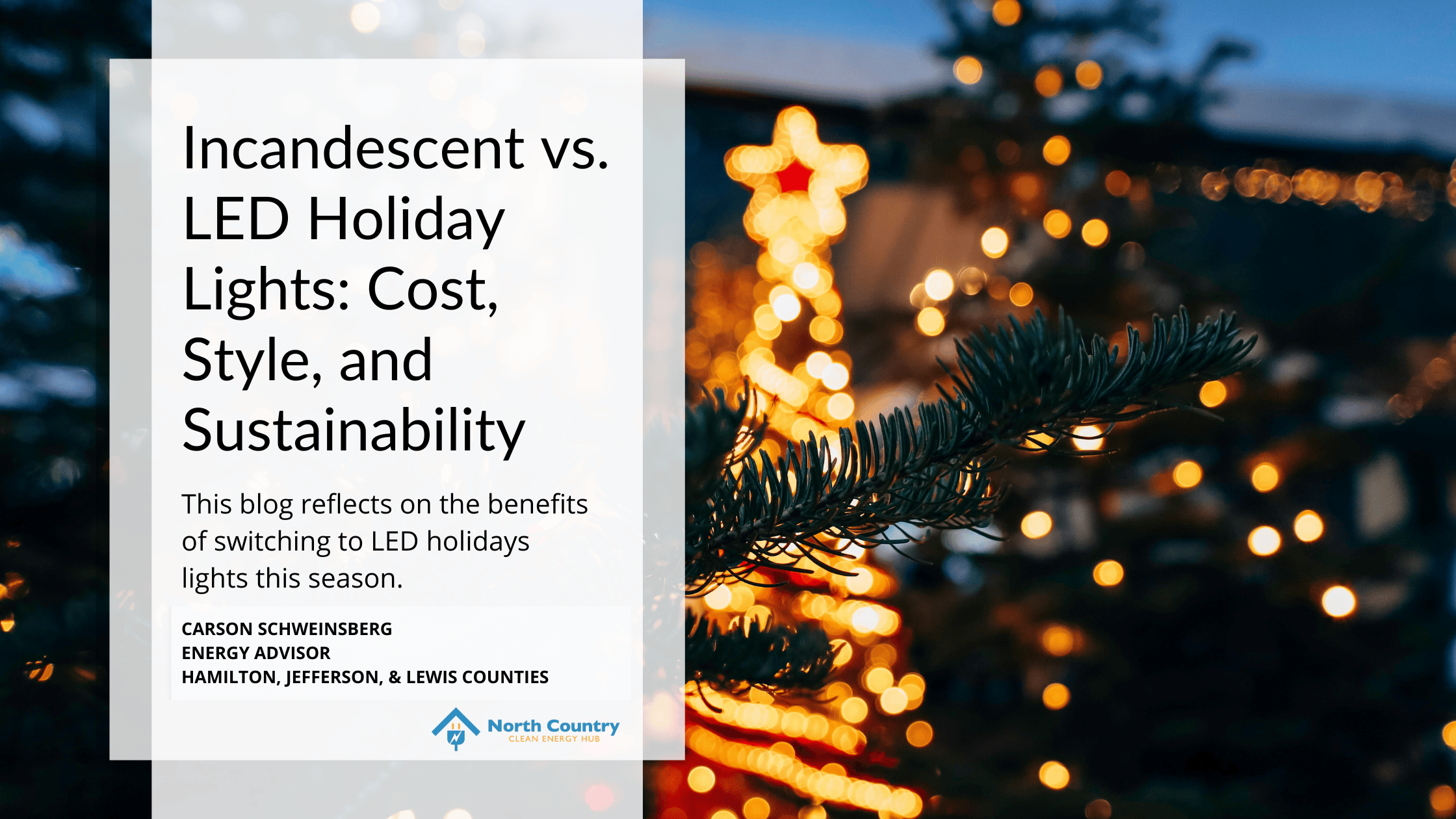 Incandescent vs. LED Holiday Lights: Cost, Style, and Sustainability