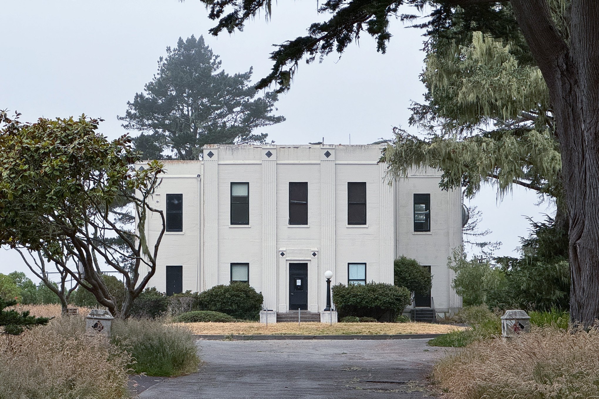 The historic KPH radio receiving station of Point Reyes.
