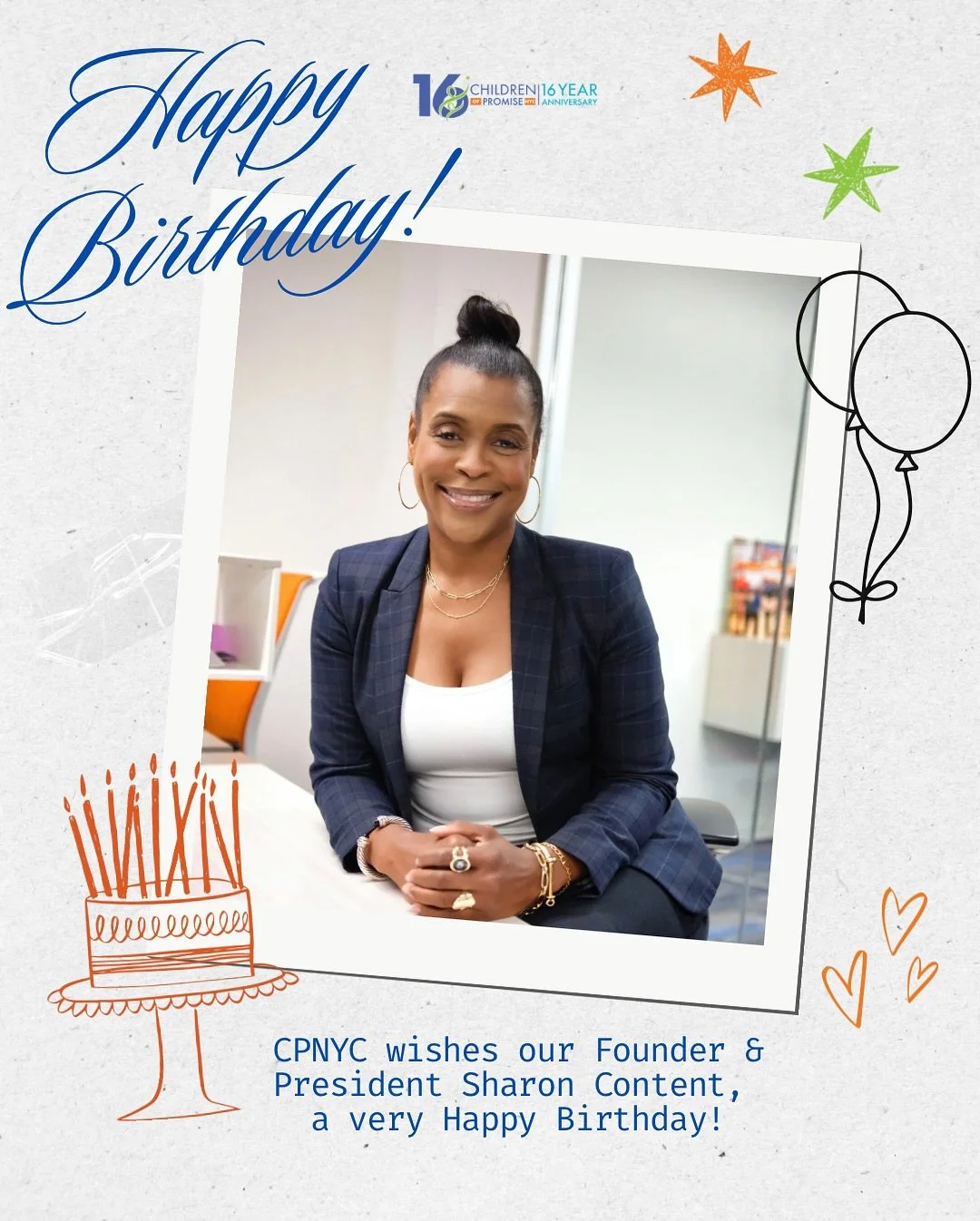 ✨ Today we celebrate the vision, leadership, and unwavering commitment of our Founder &amp; President, Sharon Content.

For 16 years, Mrs. Content has built more than an agency, she has built a movement. Through her hard work and dedication, over 3,0