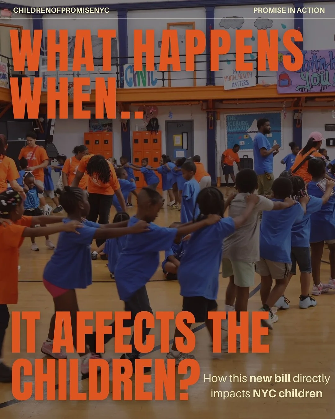 Children shouldn&rsquo;t have to bear the weight of broken policies.. ✊

The OBBBA threatens critical supports for NYC families &mdash; but together, we can step in where the system fails. 
Our Promise in Action movement is raising $1M to provide dir