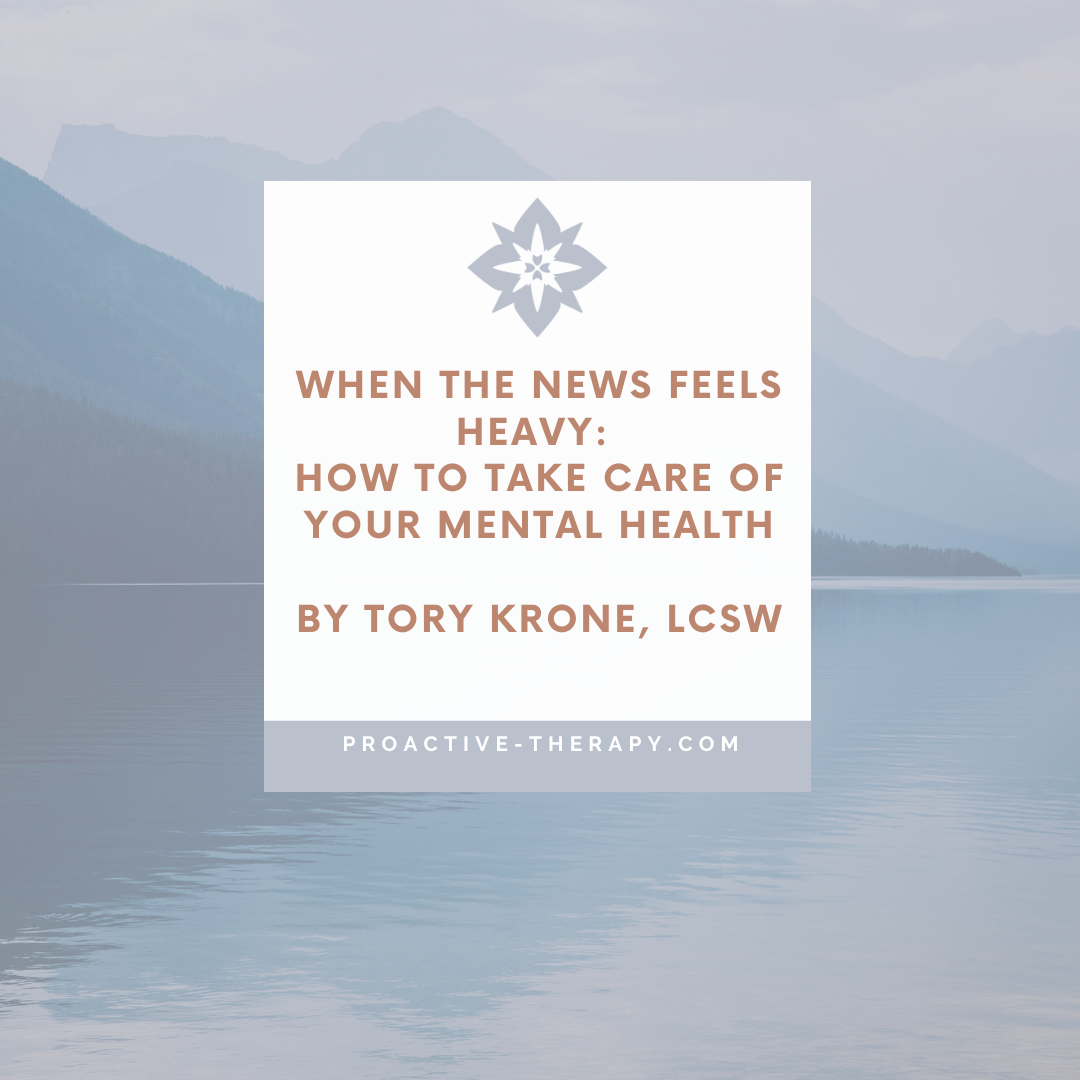 When the News Feels Heavy: How to Take Care of Your Mental Health