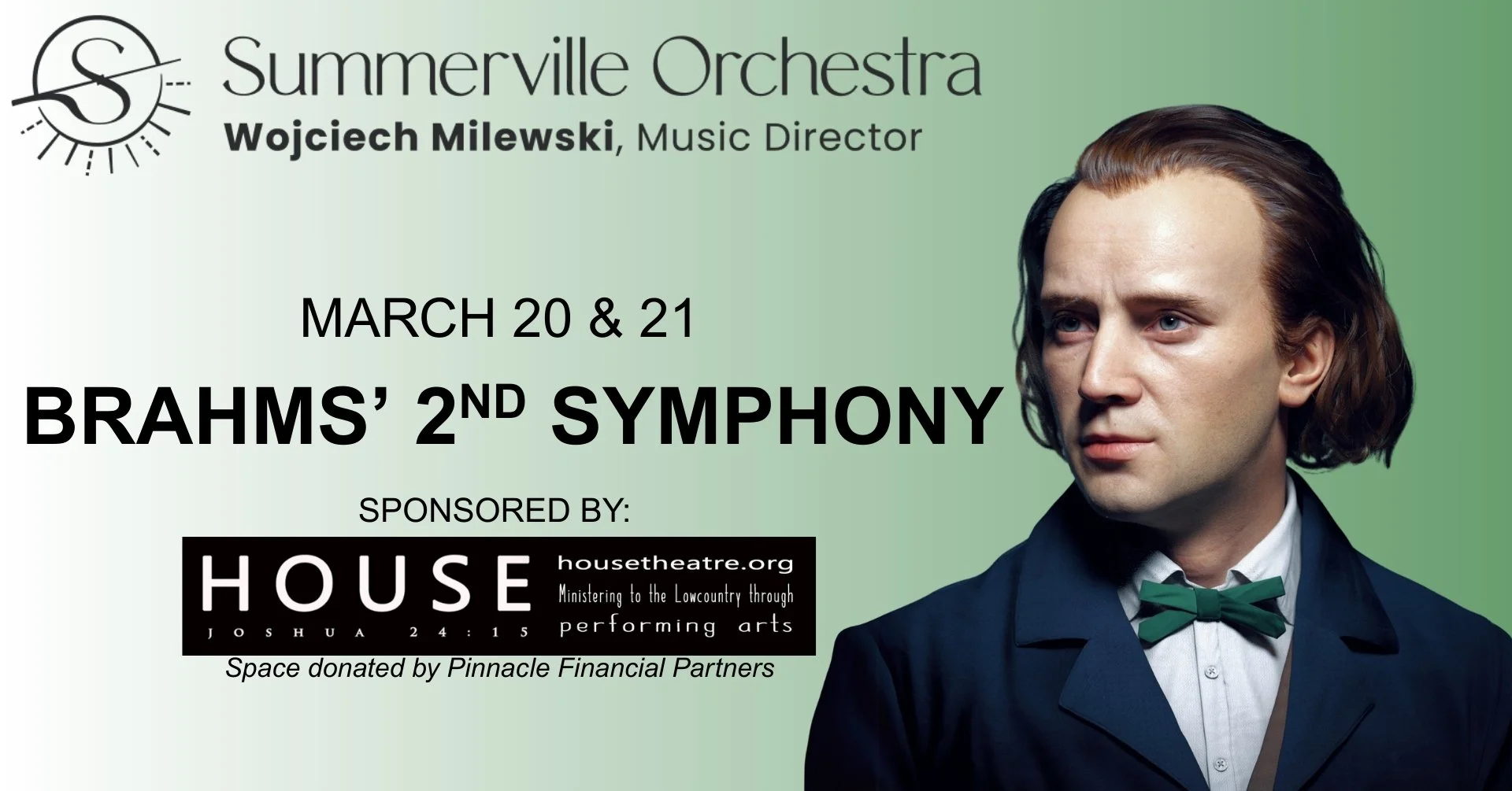 Summerville Orchestra - Brahms Symphony No. 2