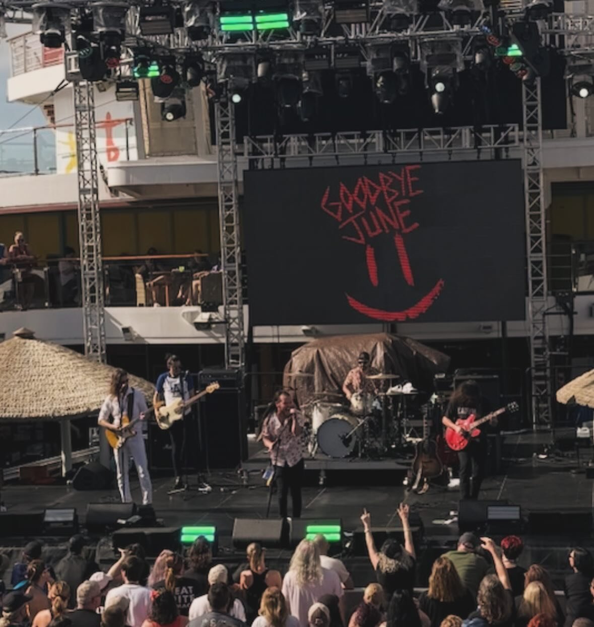 This time last year was a little warmer as we brace for a winter storm blowing in over this weekend here in East Nashville. Back to rehearsal&hellip;see yall in 5 weeks. #tour