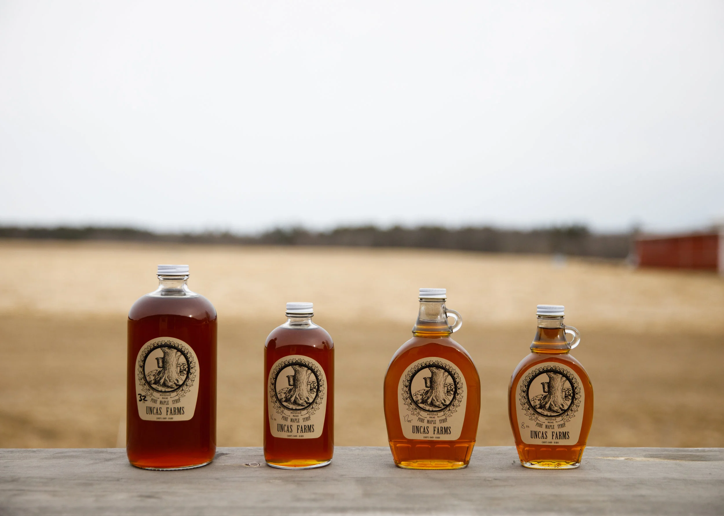 CSA members also get up to one quart of our own maple syrup