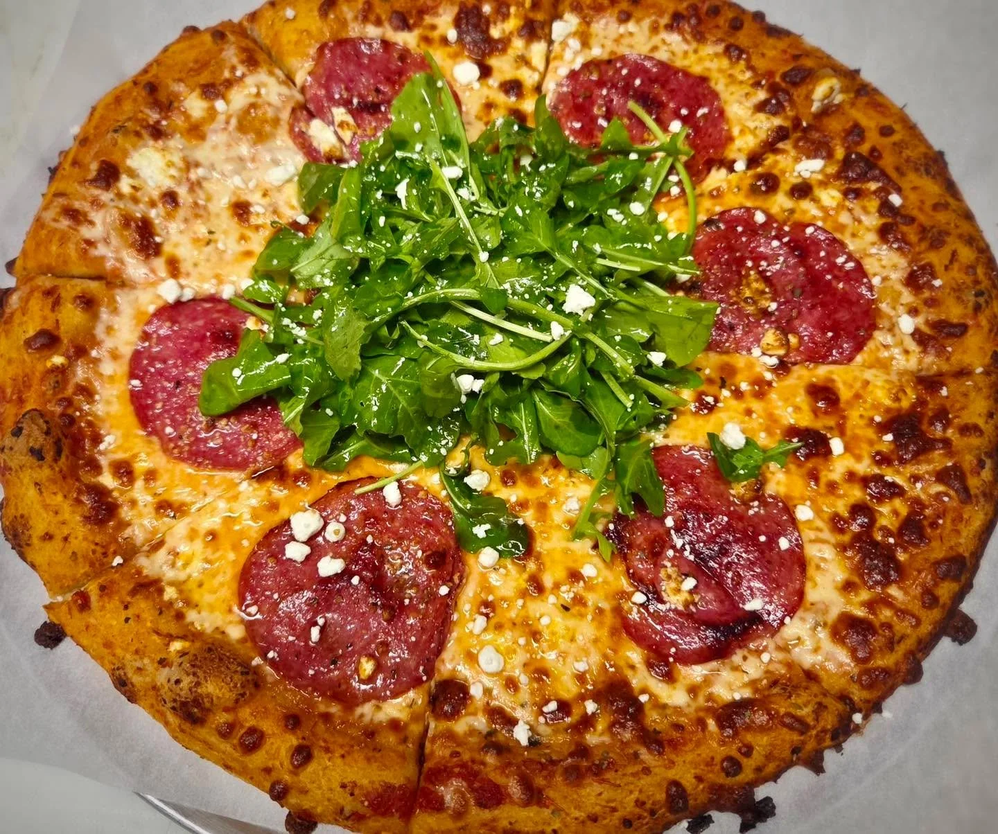 Friday Night Pizza Night Special: Salami, Goat cheese, Farm Arugula, Hot Honey

Magic 8 Ball playing live out back! On 8/8!

Plus: Wine Tasting with Marie from Devenish- easy summer sippers

#pizzanight #wine #tasting #winetasting #livemusic