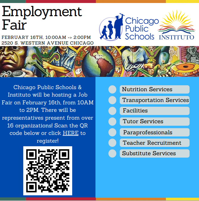 Employment Fair in Collaboration with Instituto Del Progreso Latino