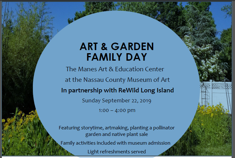 Plant Sale and Native Planting at Nassau County Museum of Art