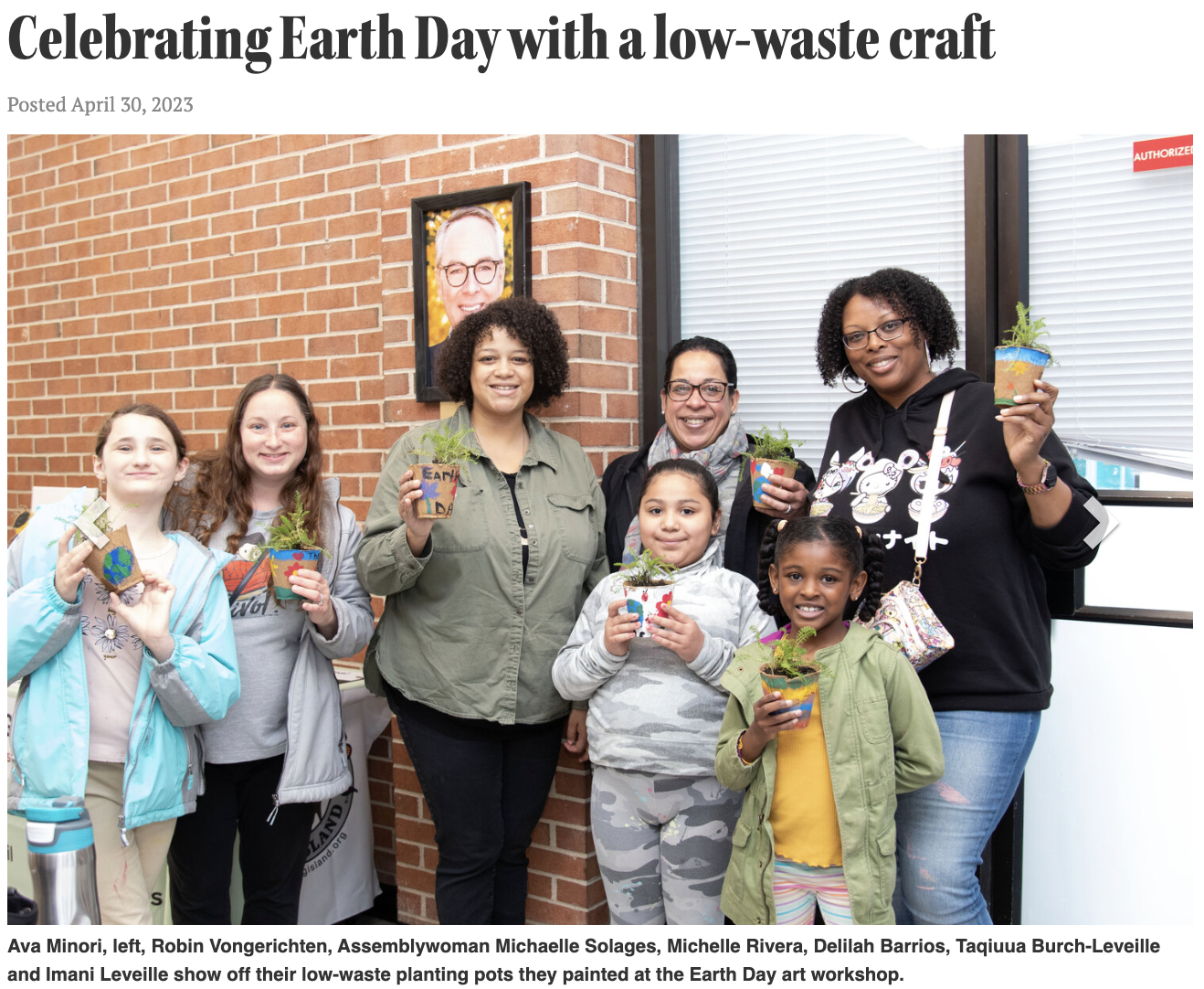 Celebrating Earth Day with a low-waste craft