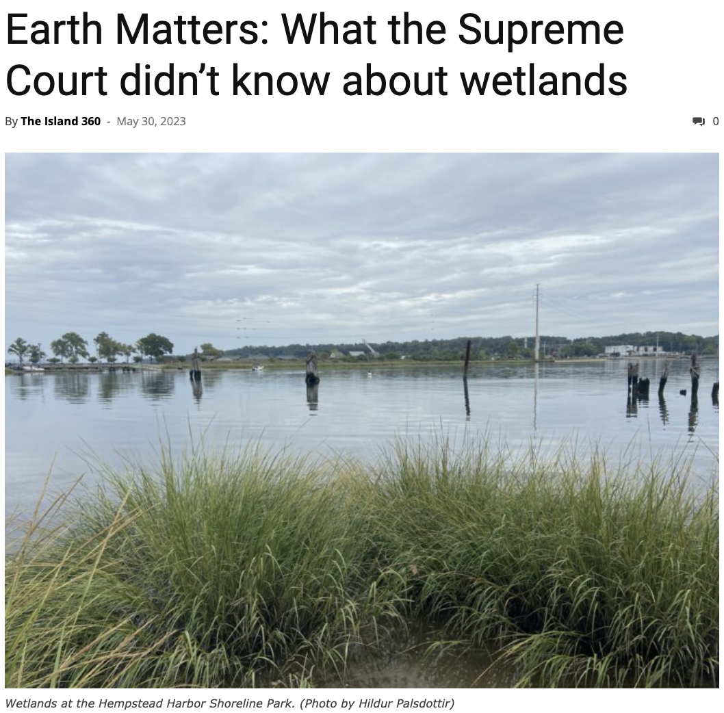 Earth Matters: What the Supreme Court didn’t know about wetlands