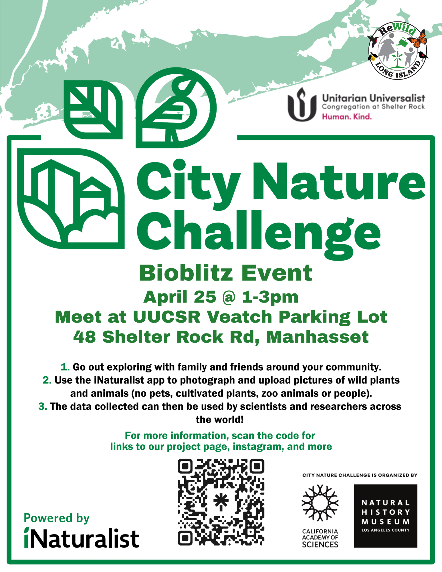 iNaturalist City Nature Challenge: Bioblitz Event @ UUCSR