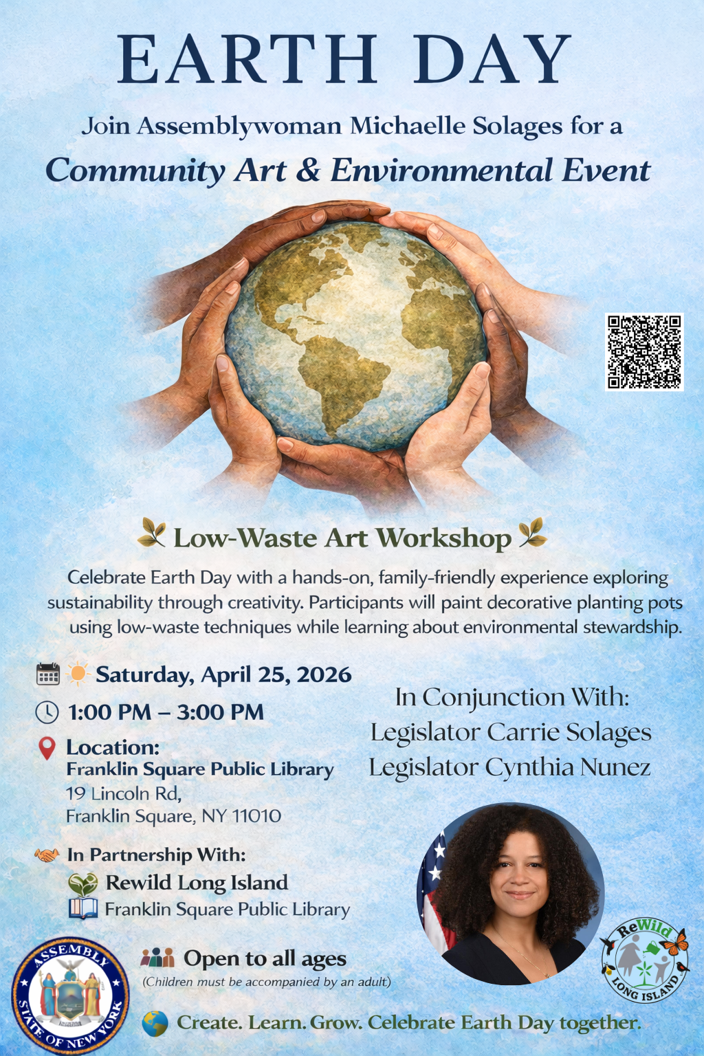 Earth Day @ Franklin Square Public Library 