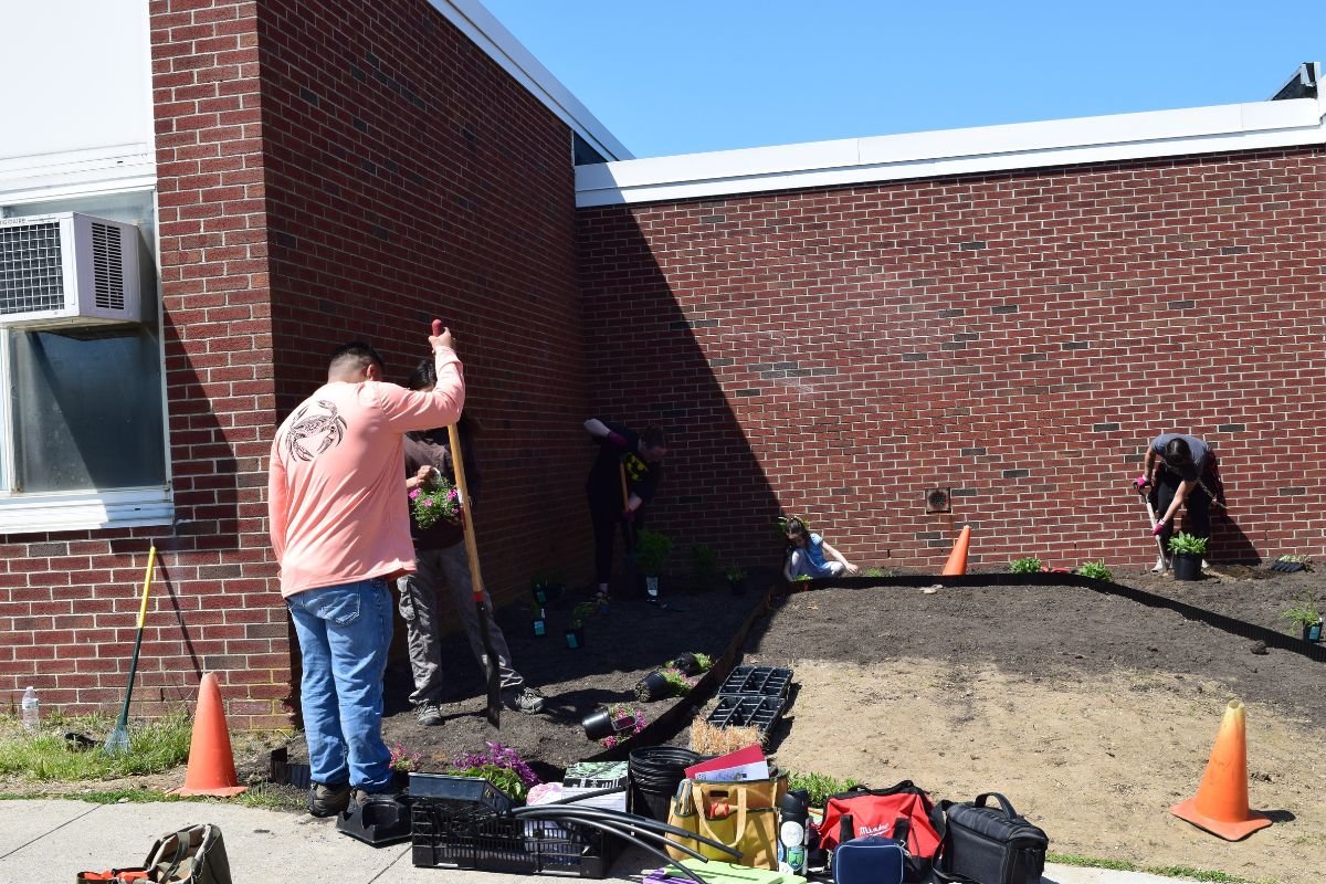 Garden During Planting