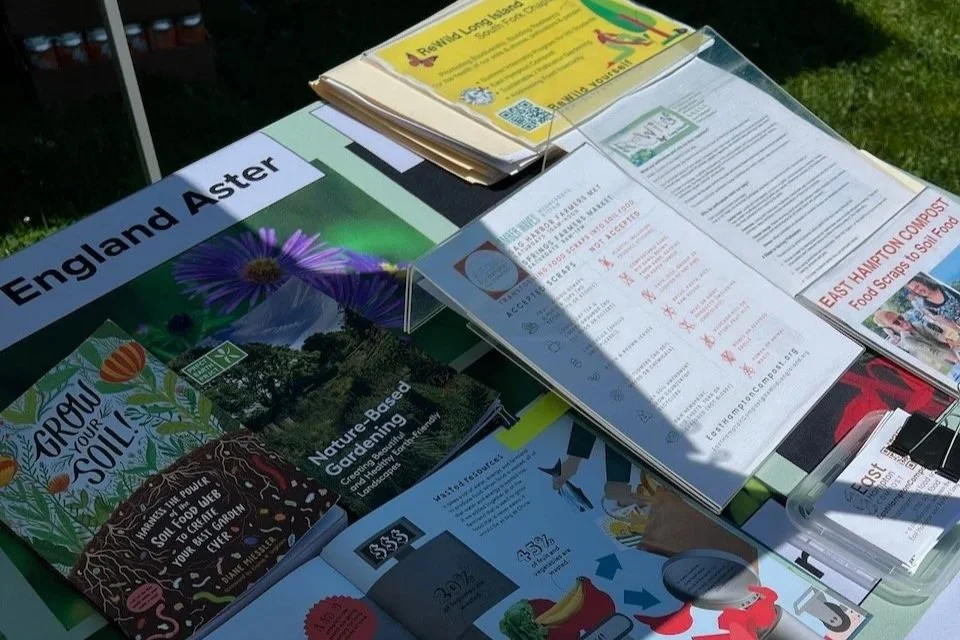 Tabling at the TVHS Farmer's Market, Setauket