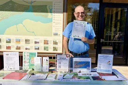 Tabling at the TVHS Farmer's Market, Setauket