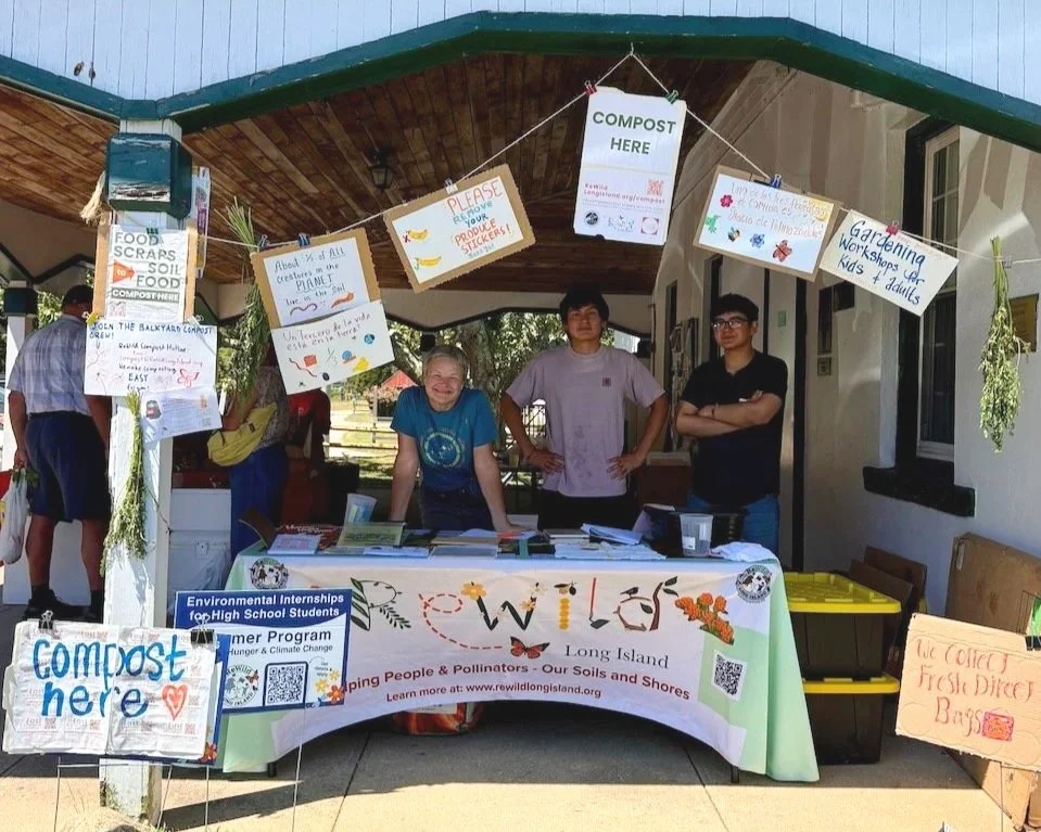 Connecting with the community and collecting food scraps for EH Compost at the Springs Farmers Market