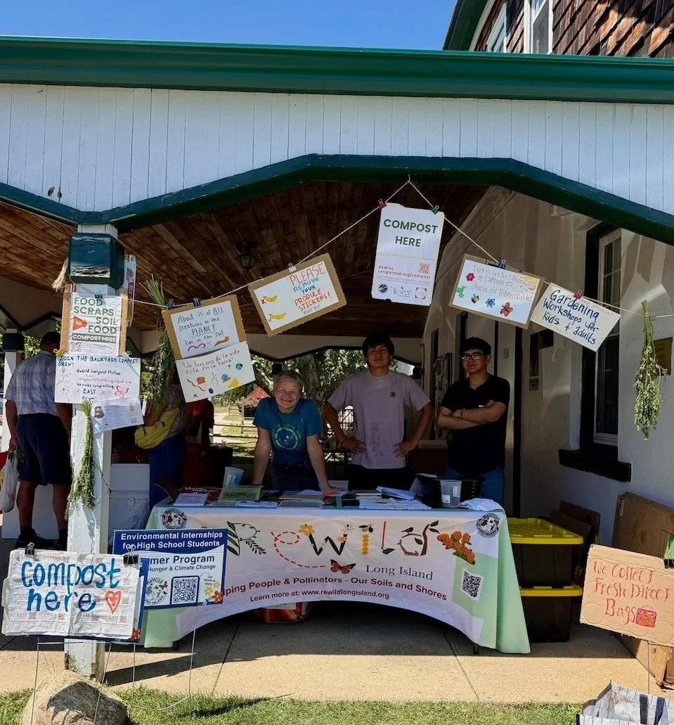 Connecting with community and collecting compost