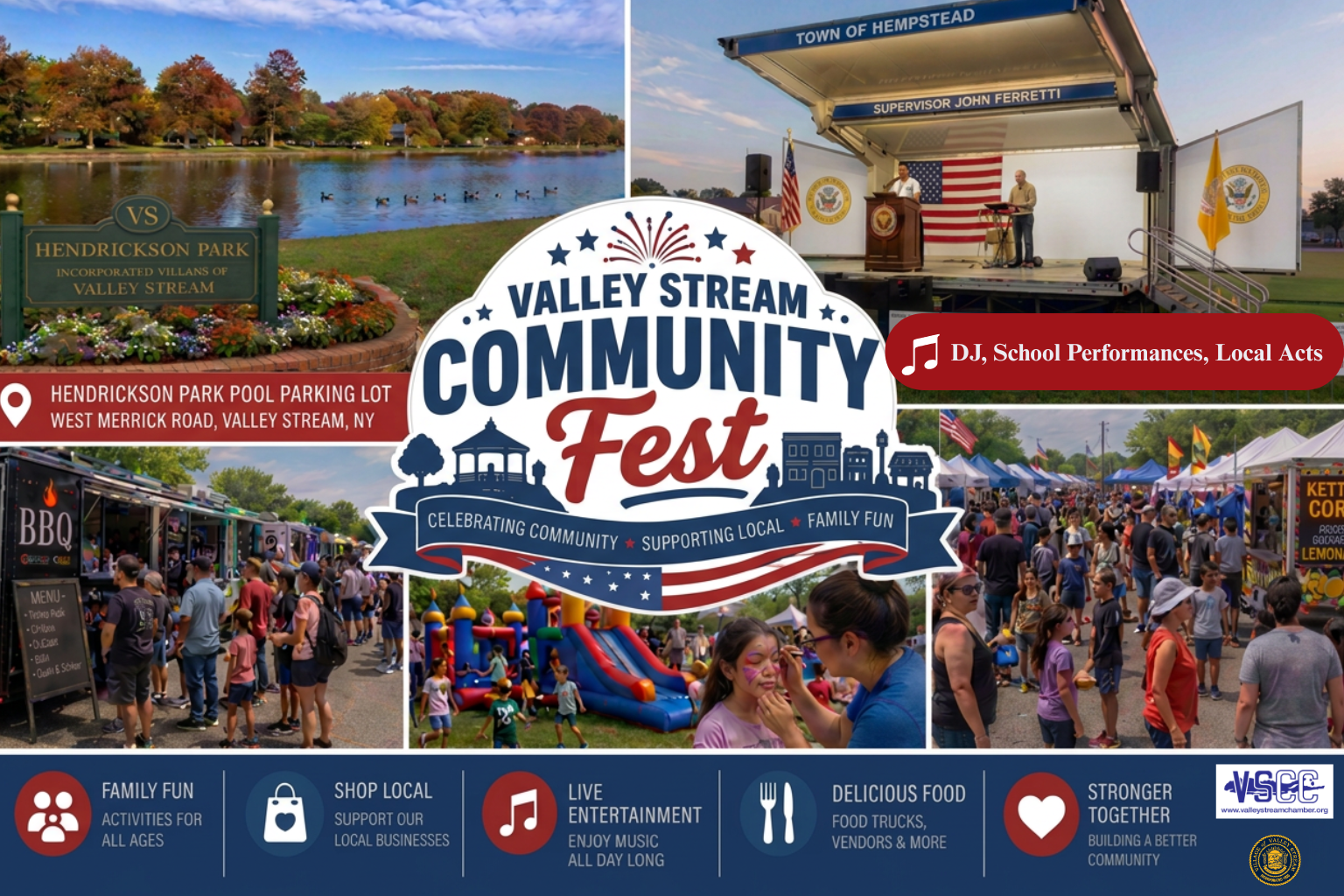 Table with Us @ the Valley Stream Community Festival!