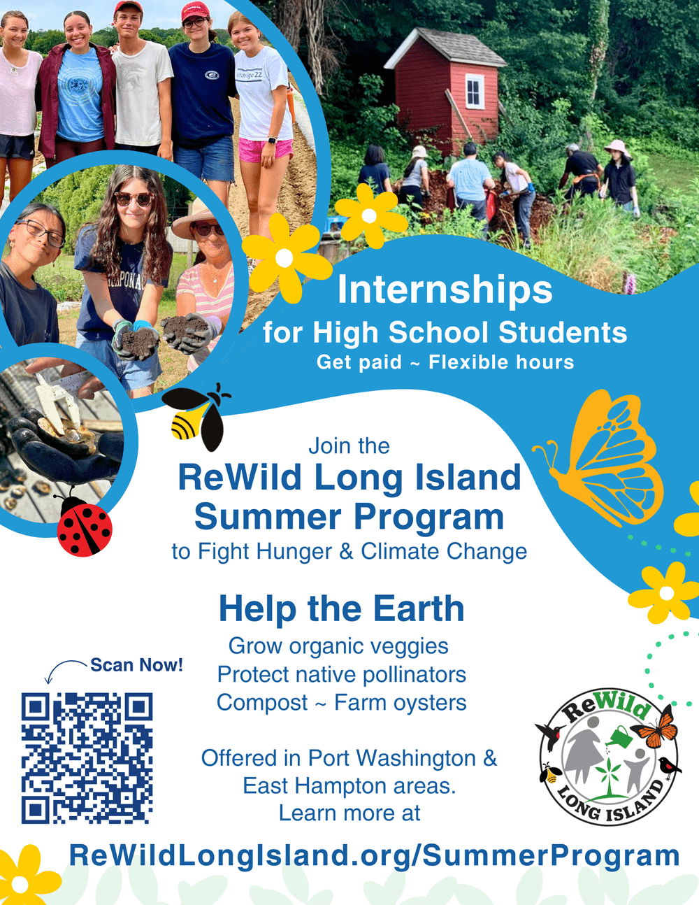Summer Program to Fight Hunger and Climate Change — ReWild Long Island
