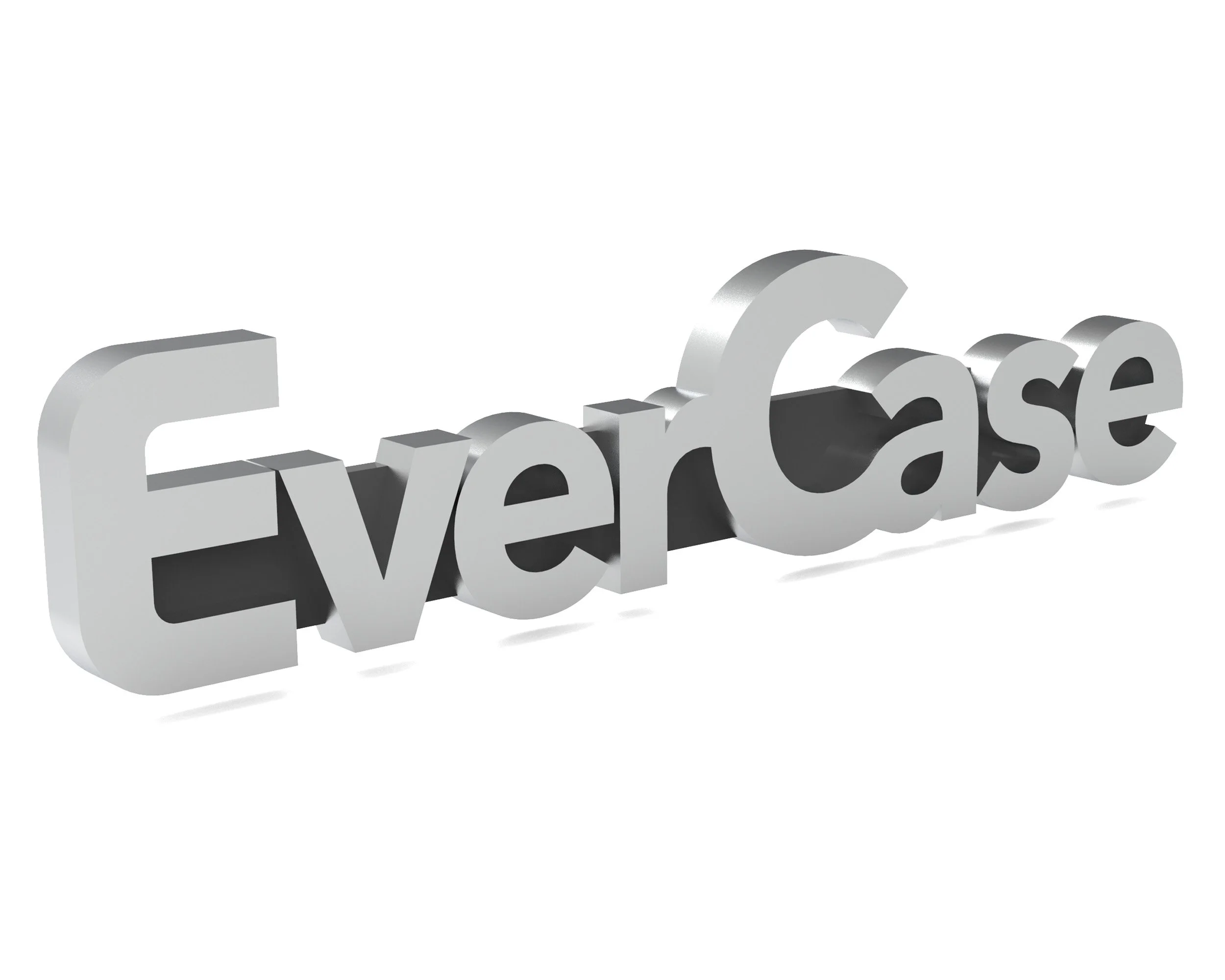 Logo with a thin holding shape