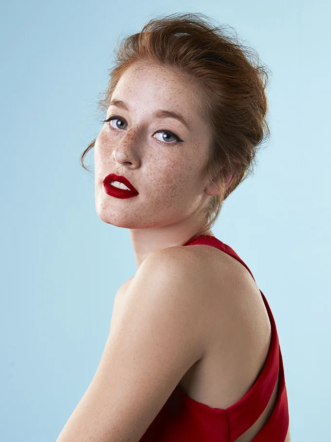 Red and Nude