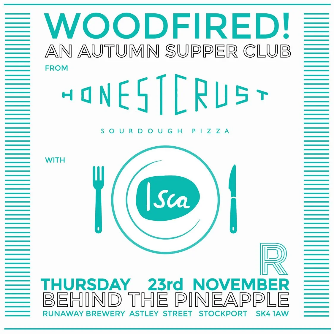Woodfired! Isca X Honest Crust at Runaway Brewery