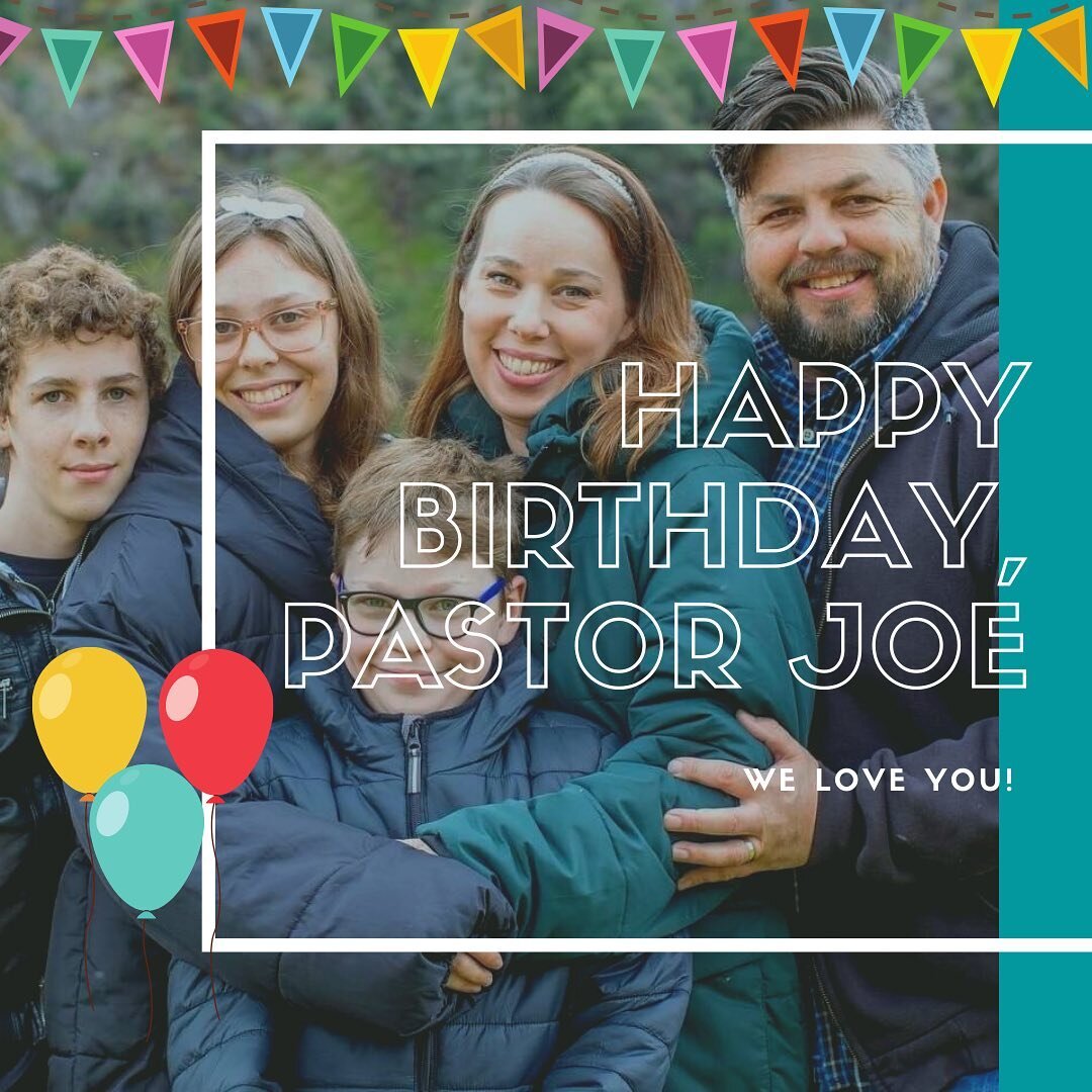 🎉🎉🎉HAPPY BIRTHDAY PASTOR JOE! We love and appreciate all that you do! 

#happybirthday #weloveyou