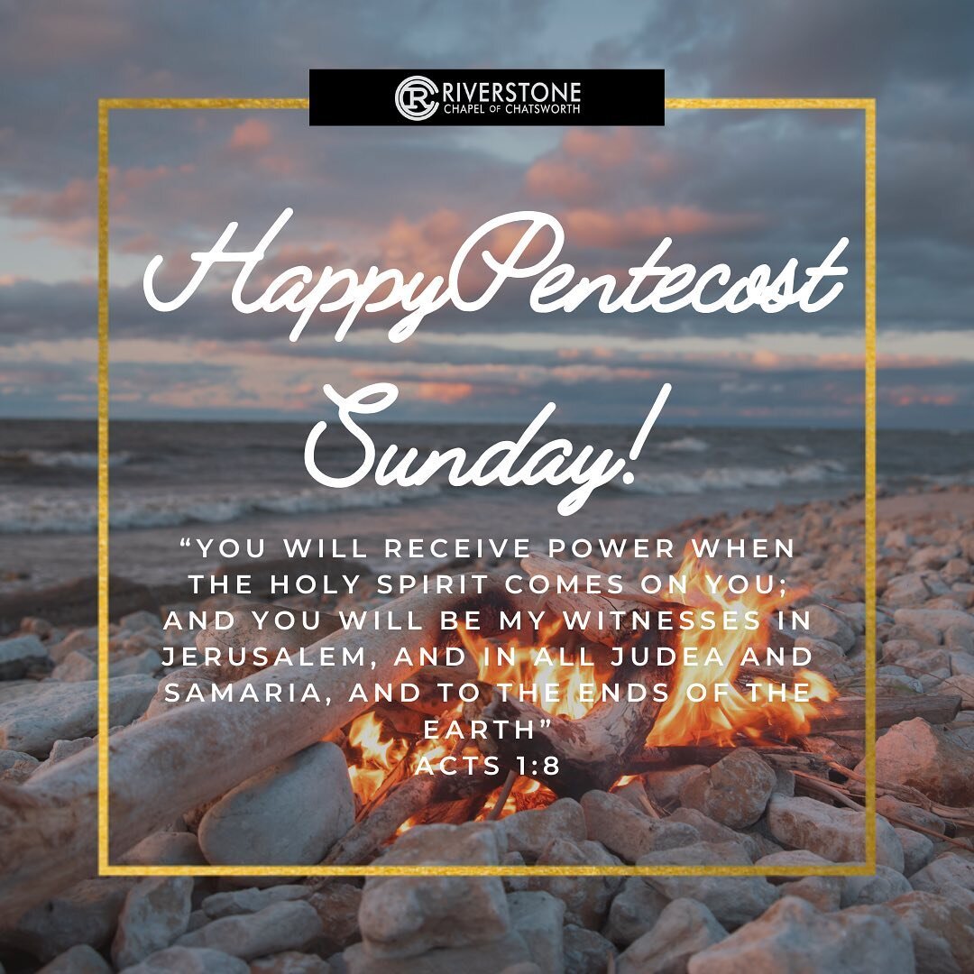 Happy Pentecost Sunday from the Riverstone Family! 
#pentecost #pentecostsunday #church #riverstonechapel