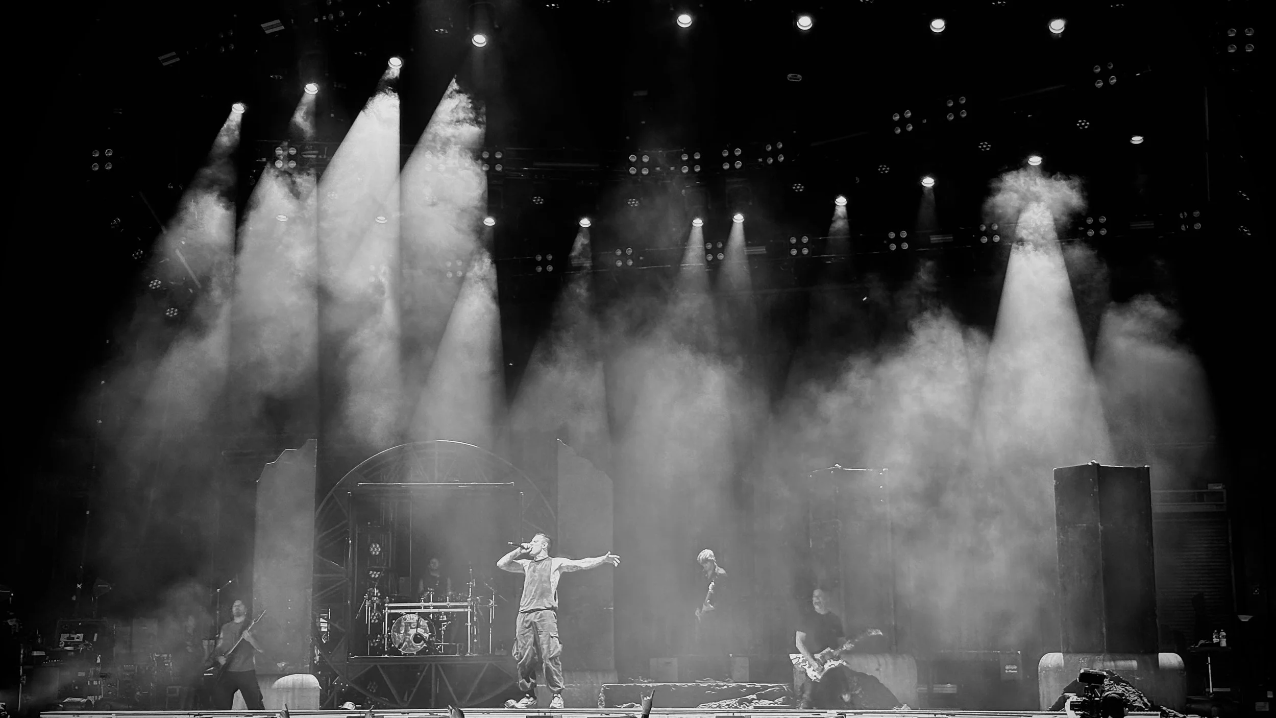 Parkway Drive performing at Louder than Life Festival - Camden, NJ - July 2025