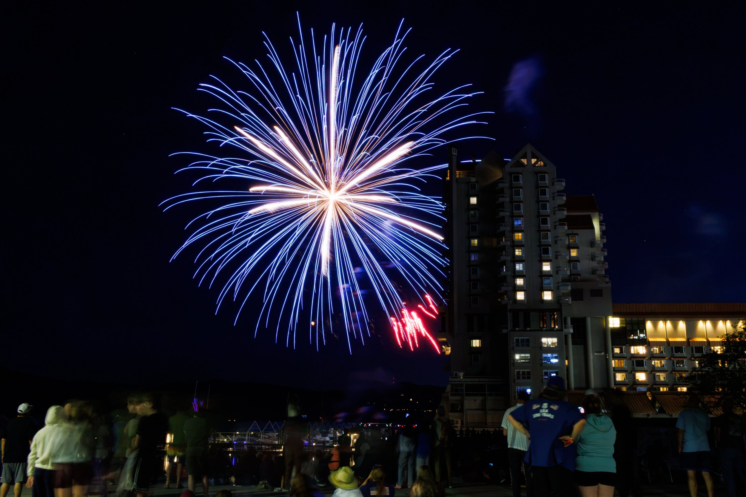  July 4th, 2026 | Coeur d'Alene, Idaho   Canon R50 | 18mm | f/16 | 4 sec. | ISO 400 