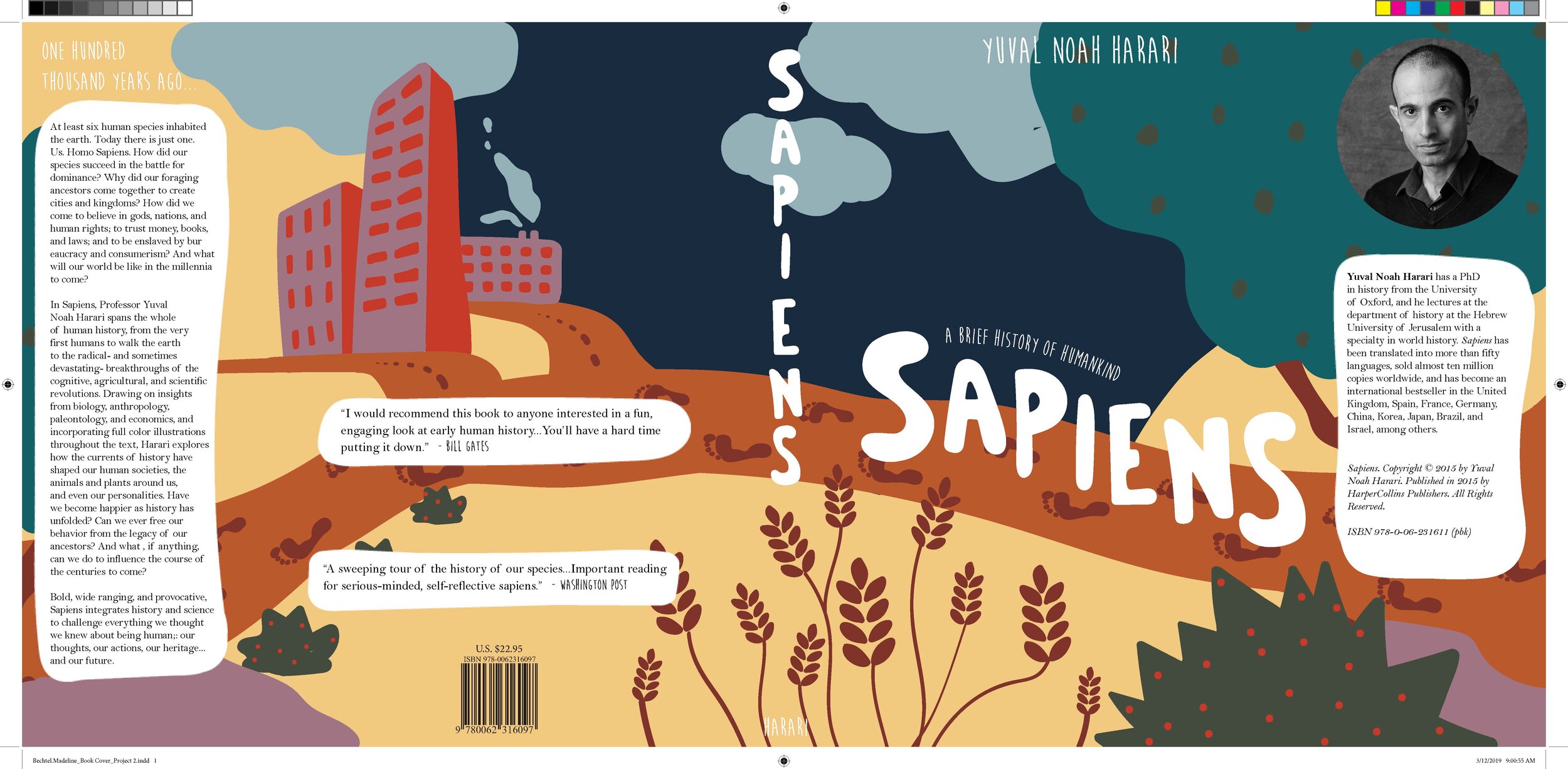 'sapiens' - cover illustration