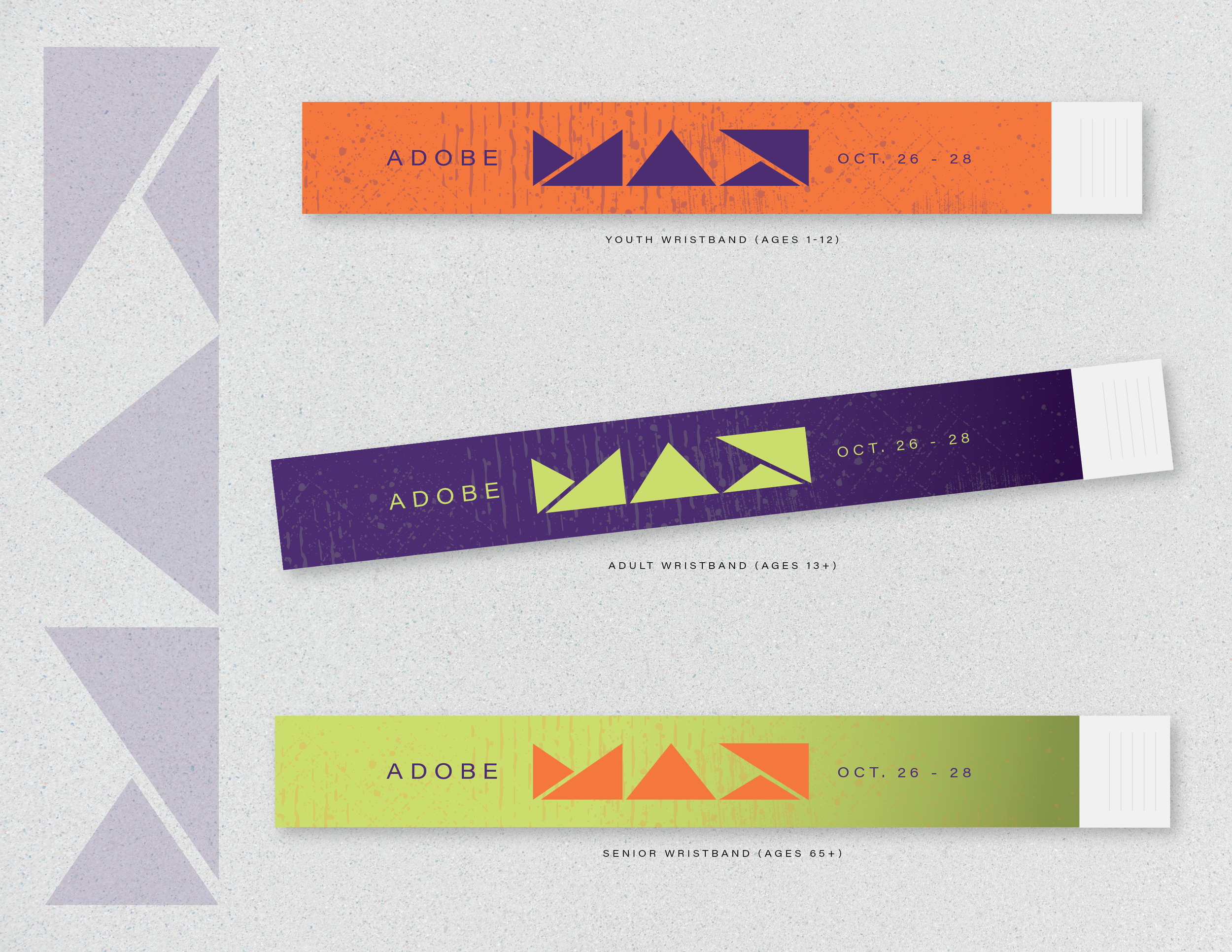 adobe max wristbands
