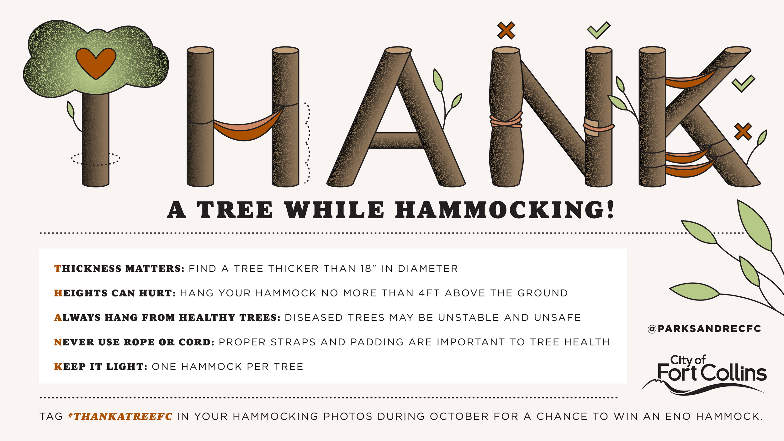 'Thank a Tree' Campaign Artwork