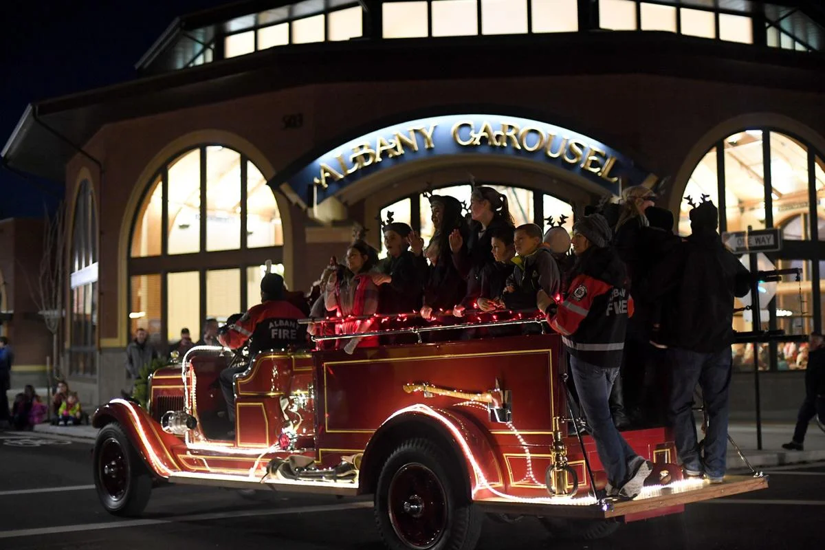 Albany Fire Truck passing the Carousel.jpg